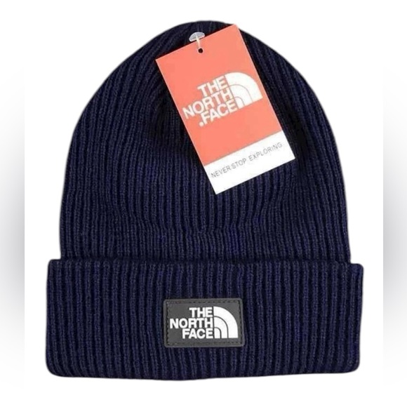 The North Face Classic Black Knit Beanie-NWT - Picture 1 of 17